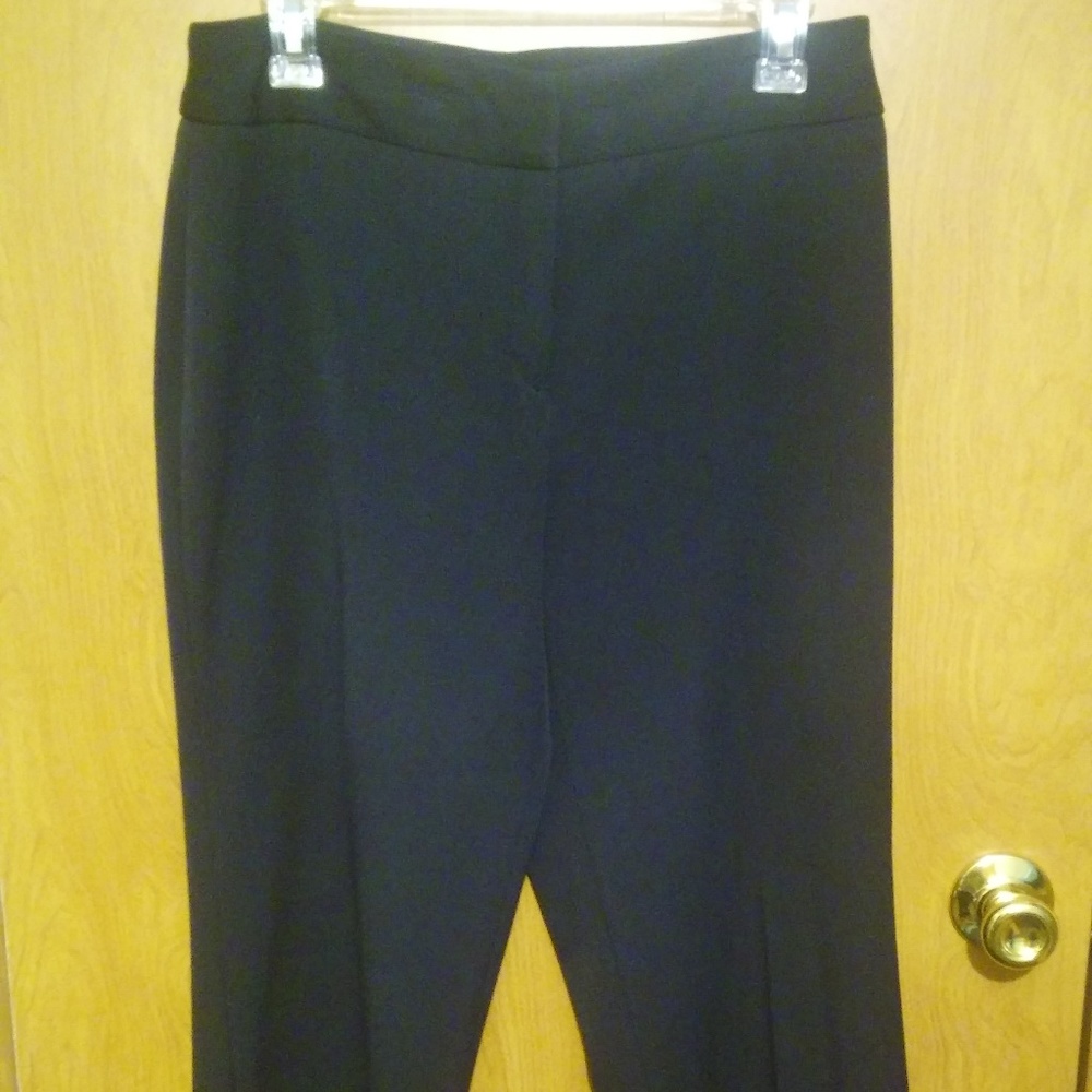 Croft & Barrow Navy Dress Pants Size 8 Short